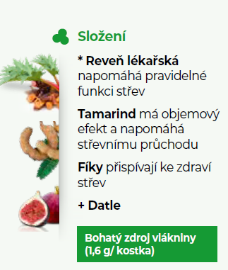 FRUCTOLAX OVOCE & VLÁKNINA ŽVÝKACÍ KOSTKY