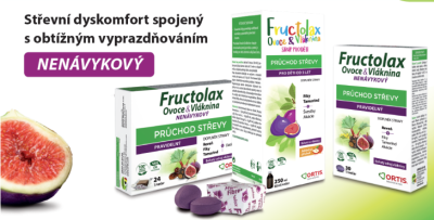 FRUCTOLAX OVOCE&VLÁKNINA TABLETY