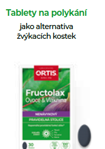 FRUCTOLAX OVOCE&VLÁKNINA TABLETY