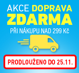 Prodlužujeme poštovné zdarma o celý týden
